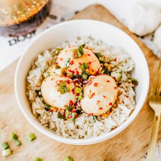 Korean Marinated Eggs - Recipe photo by Running to the Kitchen