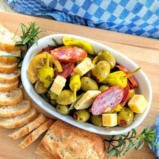 Marinated Antipasto - Recipe photo by One Creative Cook