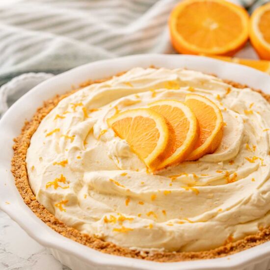 Orange Cream Pie - Recipe photo by eatdessertsnack