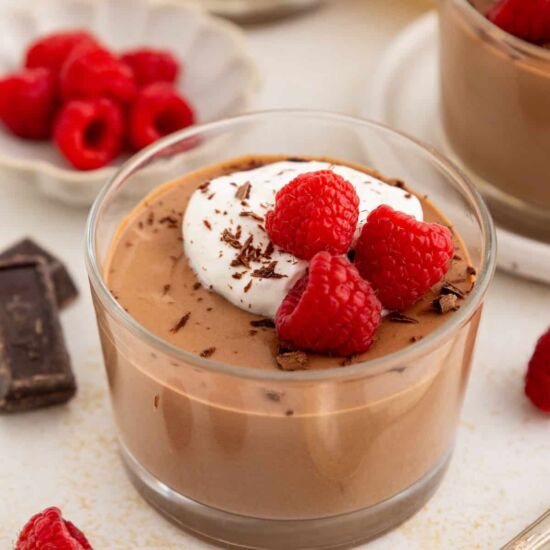 Protein Chocolate Mousse - Recipe photo by livingchirpy