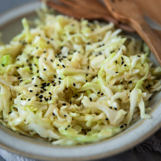 Japanese Cabbage Salad - Recipe photo by zesttangerine