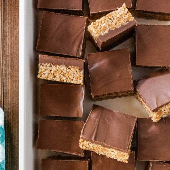 Old-Fashioned Scotcheroo Bars - Recipe photo by kristineinbetween
