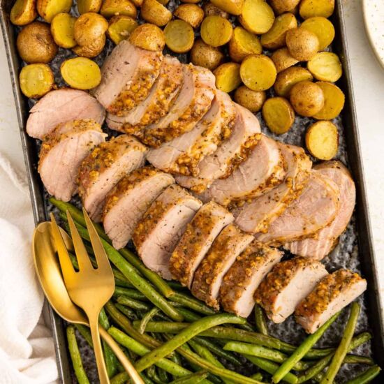 Sheet Pan Pork Tenderloin - Recipe photo by livingchirpy
