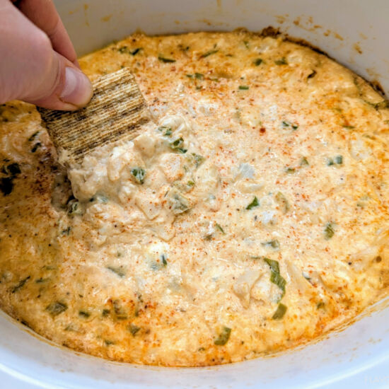 Slow Cooker Creole Crab Dip - Recipe photo by Flavorful Eats