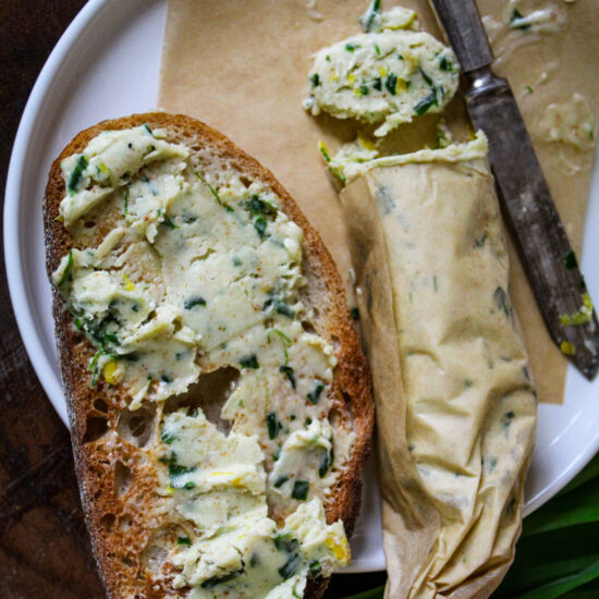 Ramp Compound Butter - Recipe photo by TheSiftedField2