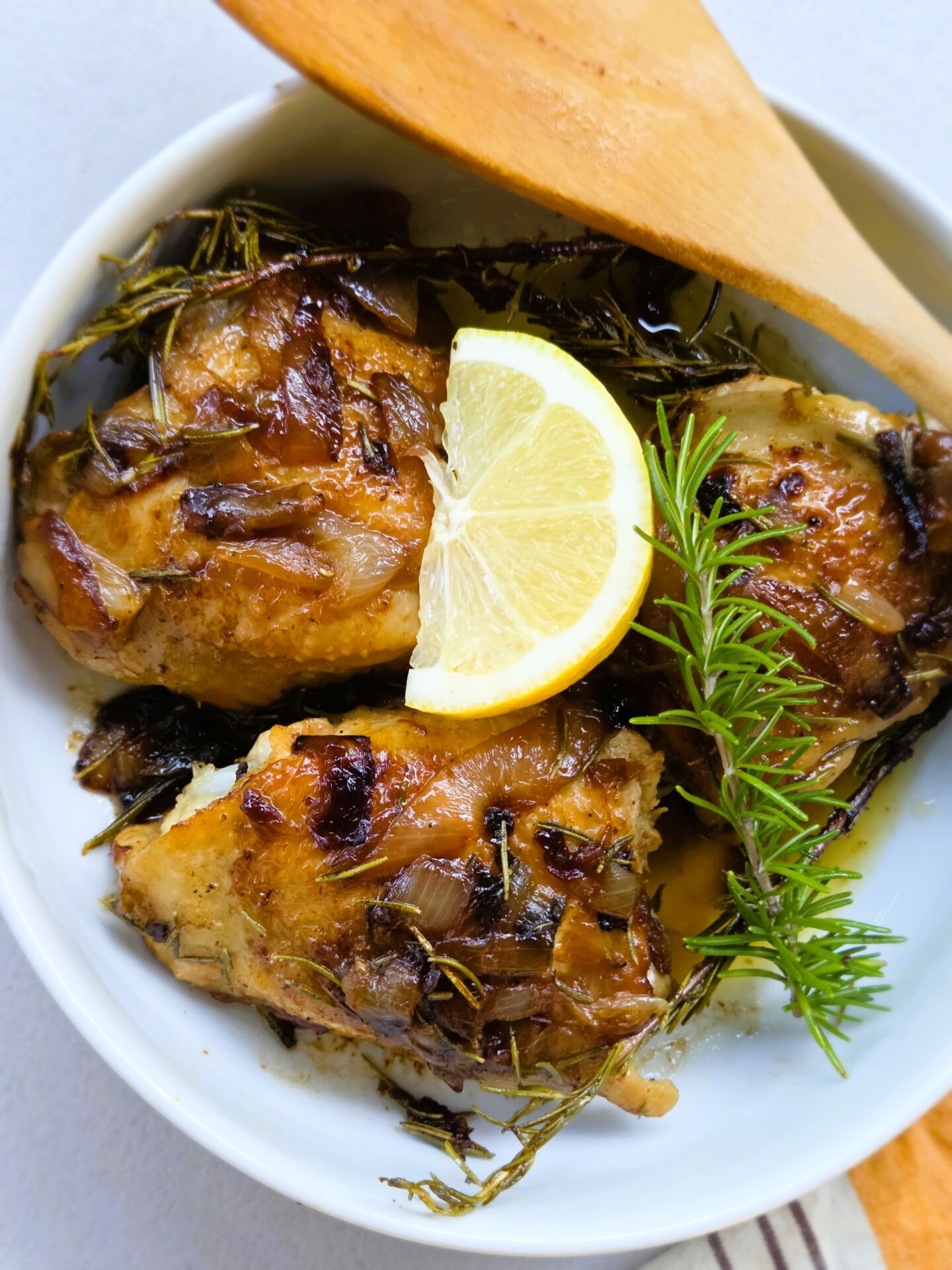 Meyer Lemon Rosemary Chicken - Recipe photo by Imperfectly Wabi Sabi