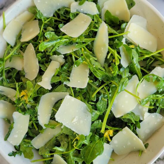 Simple Arugula Salad - Recipe photo by Hip Hip Gourmet