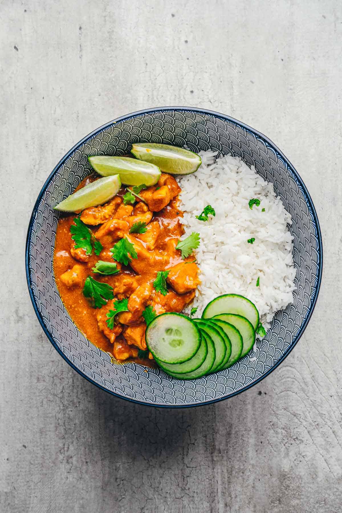 Coconut Chicken Rice Bowls - Recipe photo by ImmigrantsTable