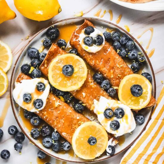 Easy Lemon Crepes With Lemon Syrup - Recipe photo by ImmigrantsTable