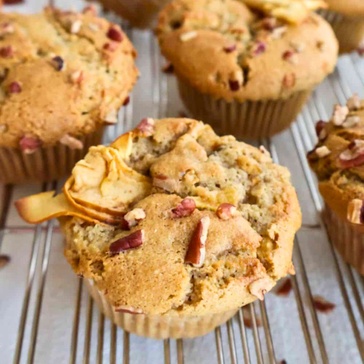 Apple Vanilla Muffins - Recipe photo by goldengracekitchen