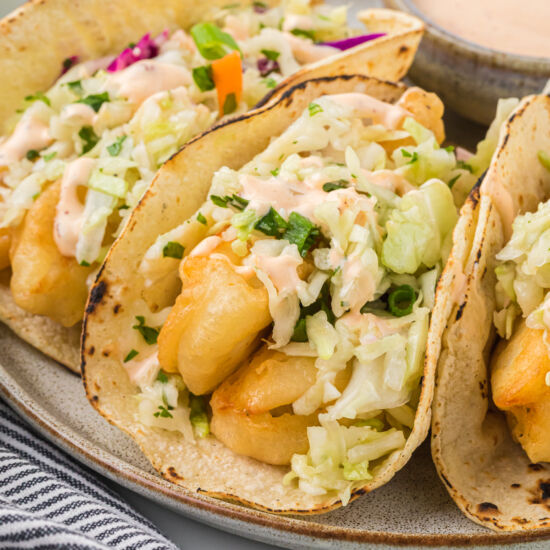 Baja Fish Tacos - Recipe photo by Risas Family Kitchen