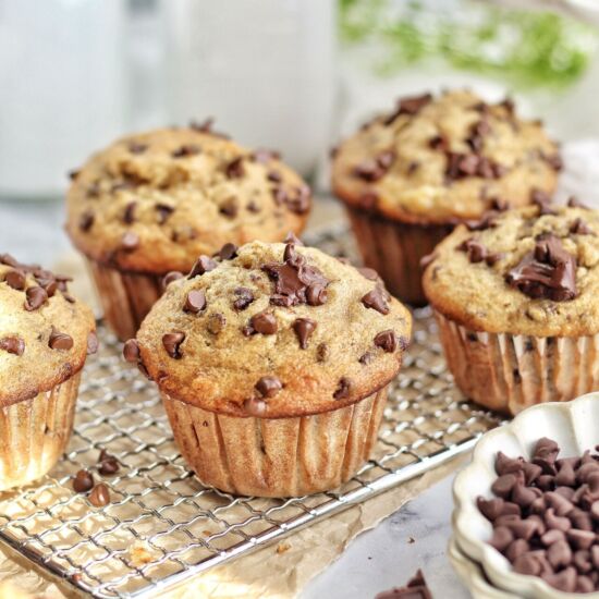 Banana Chocolate Chip Muffins - Recipe photo by Ereese