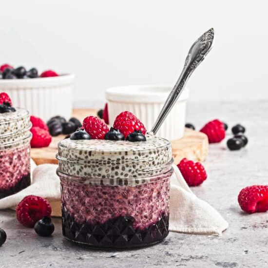 Berry Chia Pudding - Recipe photo by ImmigrantsTable