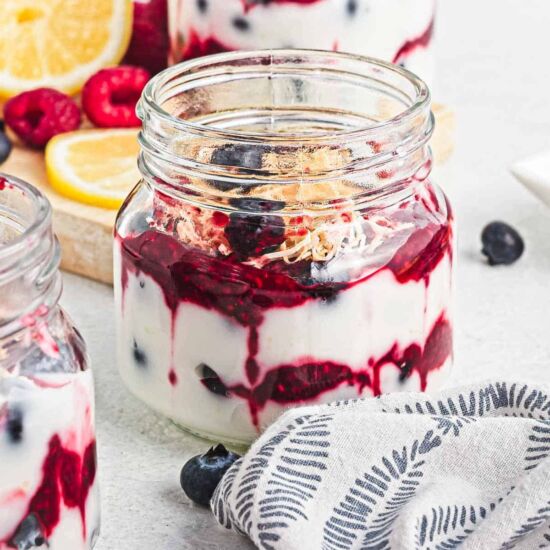 Lemon Berry Coconut Pudding - Recipe photo by ImmigrantsTable