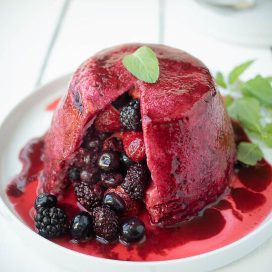 British Berry Summer Pudding - Recipe photo by culinaryginger