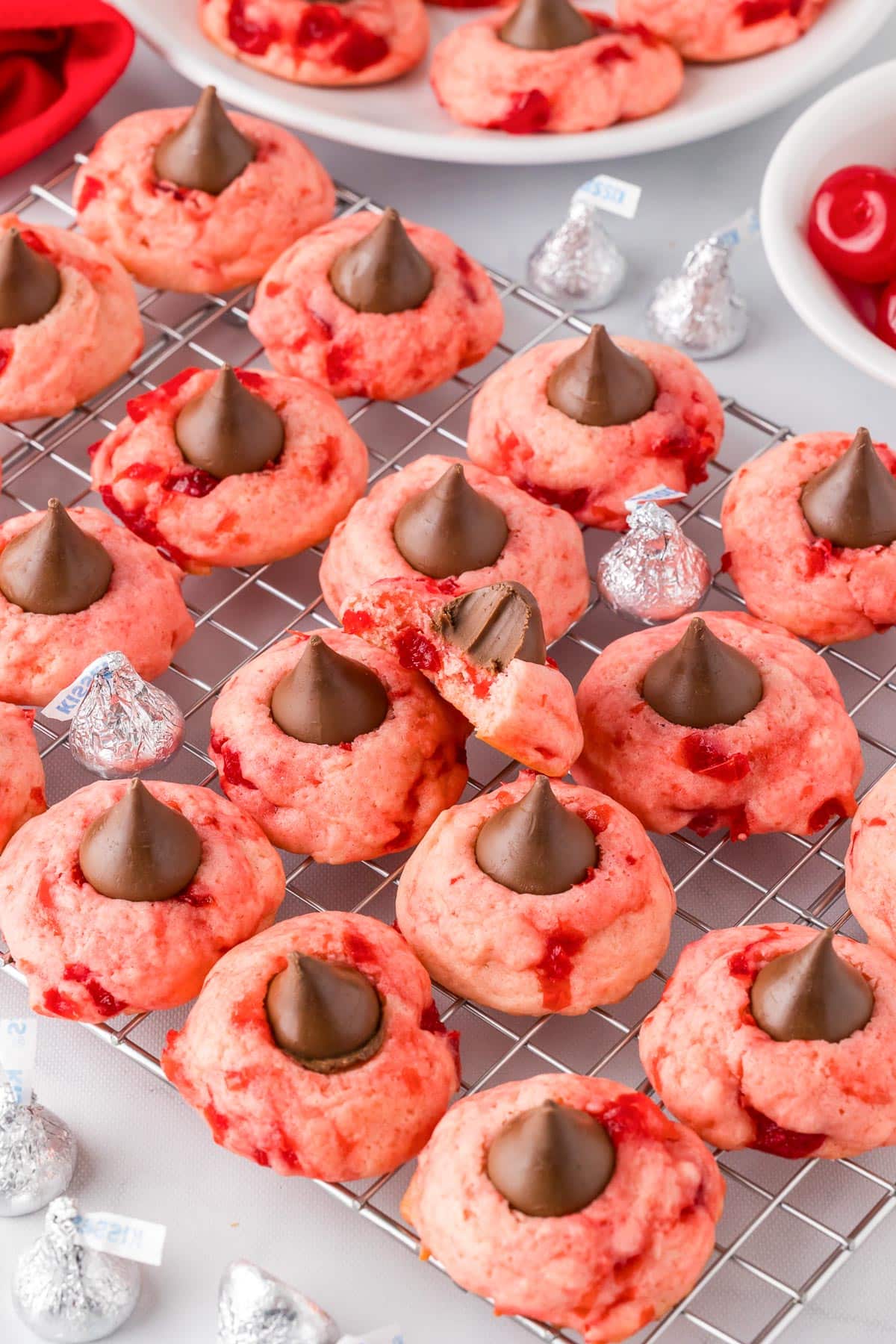 Cherry Blossom Cookies - Recipe photo by OnMyKidsPlate