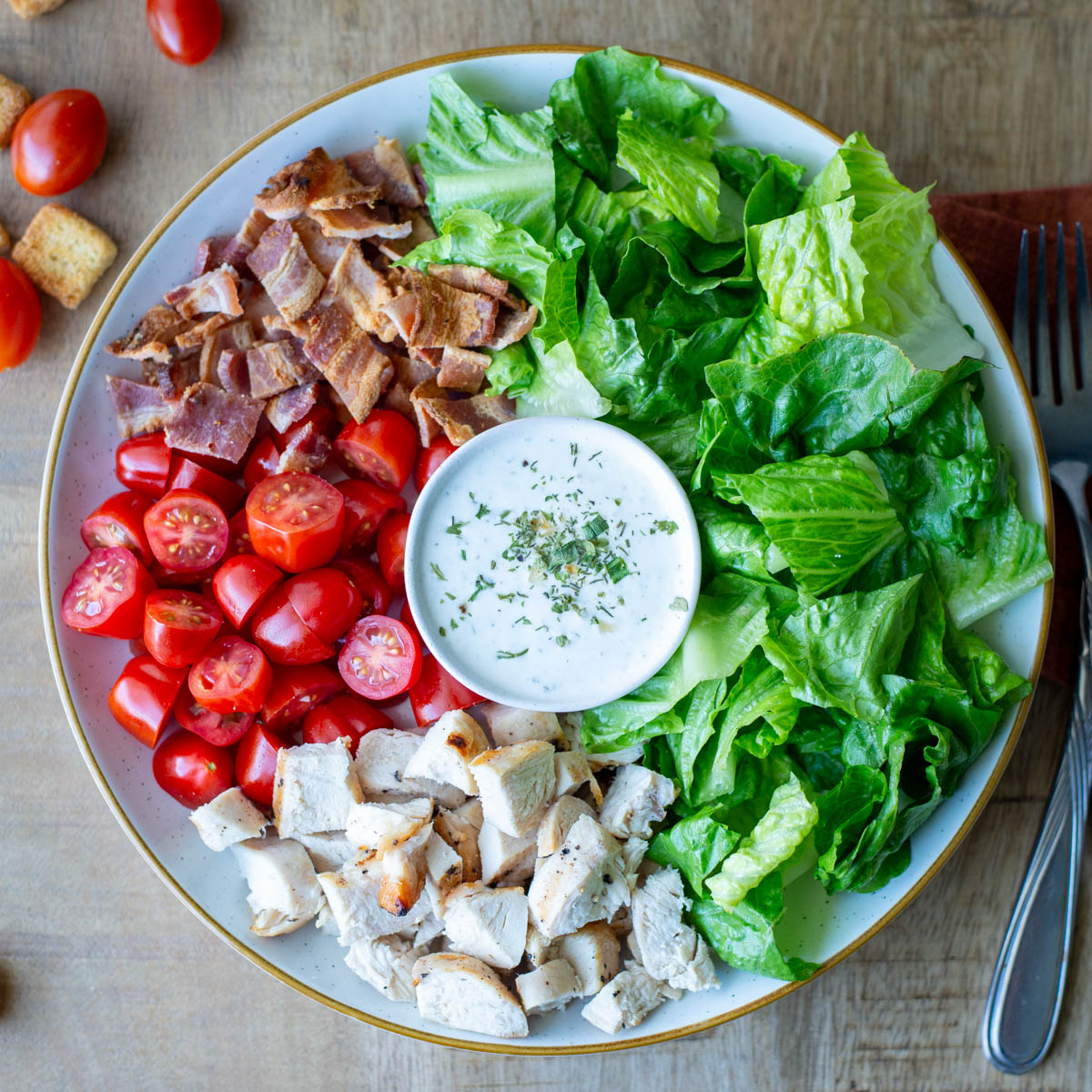 Chicken BLT Salad - Recipe photo by NextLevelBaker