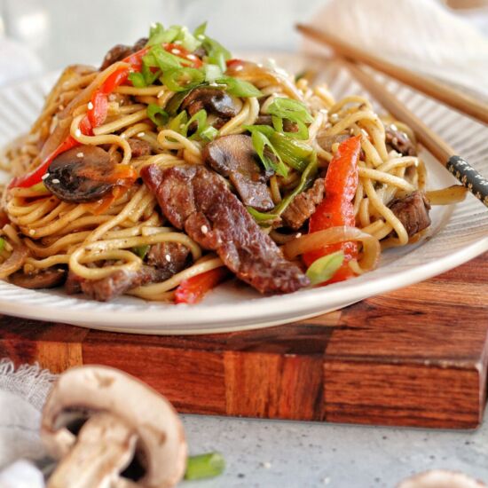 30-Minute Beef Lo Mein - Recipe photo by Ereese