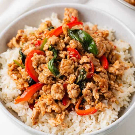 Easy Thai Basil Chicken - Recipe photo by I Heart Naptime