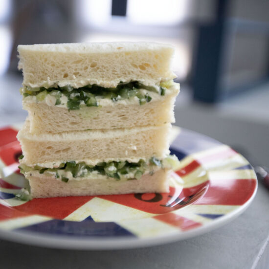 English Tea Style Cucumber Sandwich - Recipe photo by foodmakesmehappy