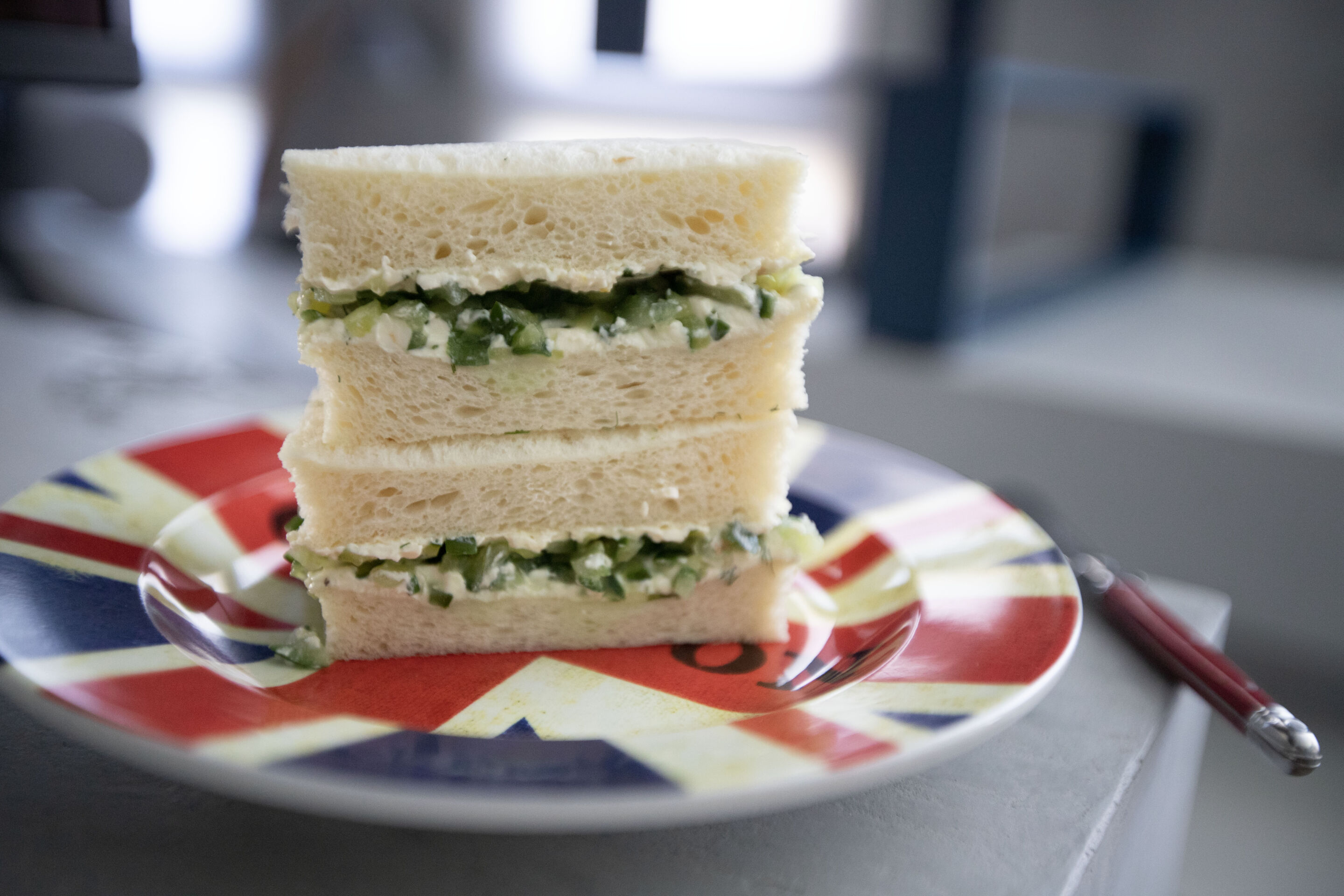 English Tea Style Cucumber Sandwich - Recipe photo by foodmakesmehappy