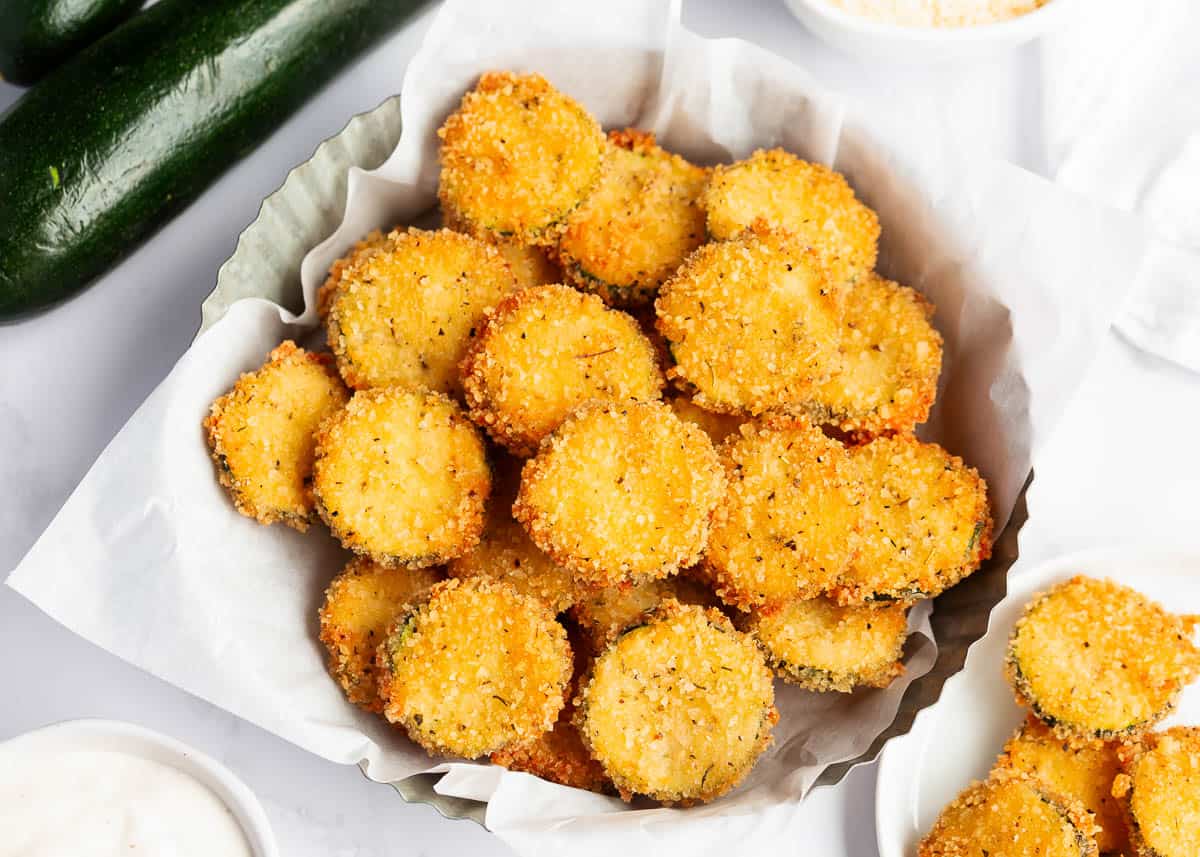 Crispy Fried Zucchini - Recipe photo by I Heart Naptime