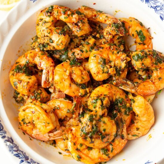 Baked Garlic Butter Shrimp - Recipe photo by Garden in the kitchen