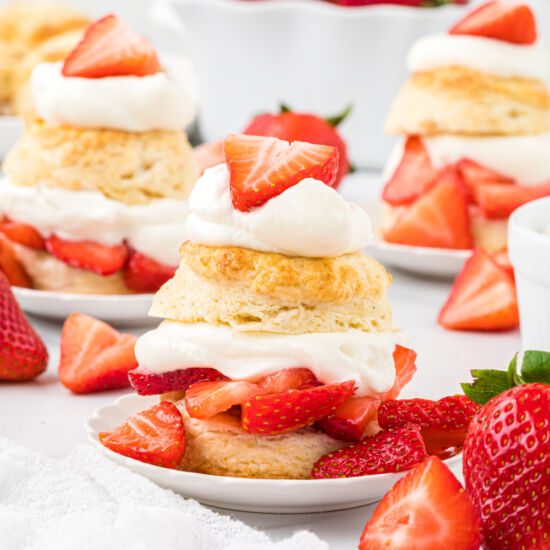 Homemade Strawberry Shortcakes - Recipe photo by Risas Family Kitchen