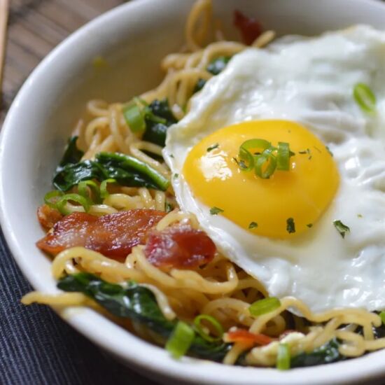 Breakfast Stir Fry - Recipe photo by village cook