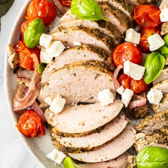 Mediterranean Pork Tenderloin - Recipe photo by itsnotcomplicatedrecipes