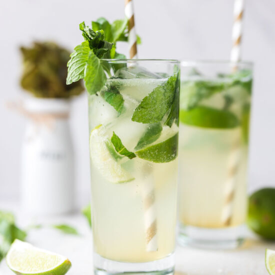 Classic Mojito Mocktail - Recipe photo by The Sprinkled Cakery