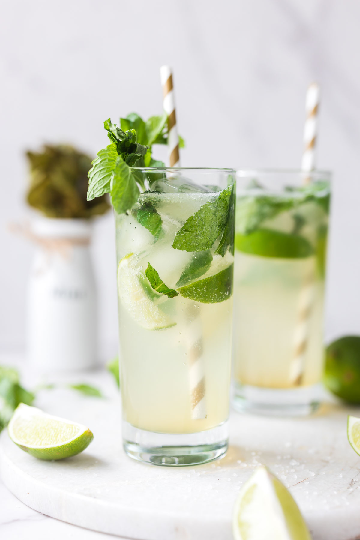 Classic Mojito Mocktail - Recipe photo by The Sprinkled Cakery