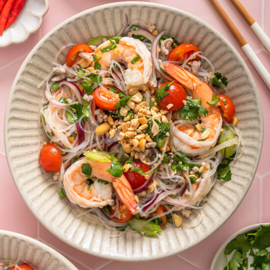 Thai Glass Noodle Salad - Recipe photo by takestwoeggs