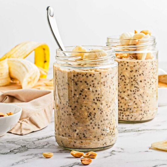 Banana & Peanut Butter Oats - Recipe photo by ImmigrantsTable