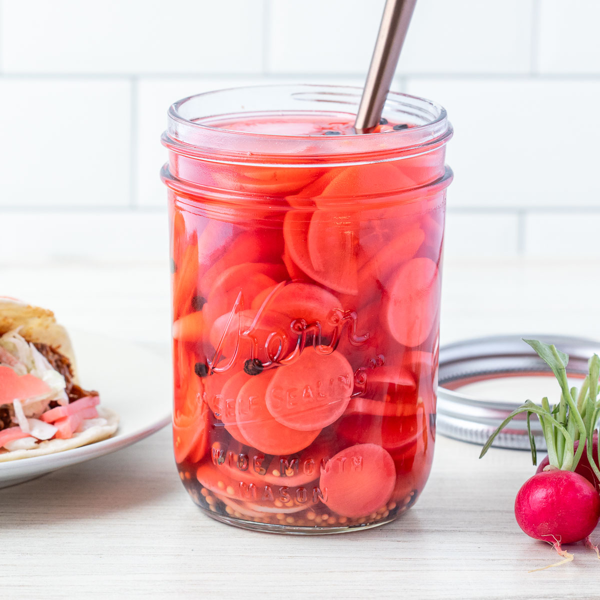 Easy Pickled Radish - Recipe photo by Chef Molly