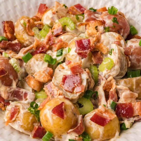 Potato Salad with Bacon - Recipe photo by Tessies Table