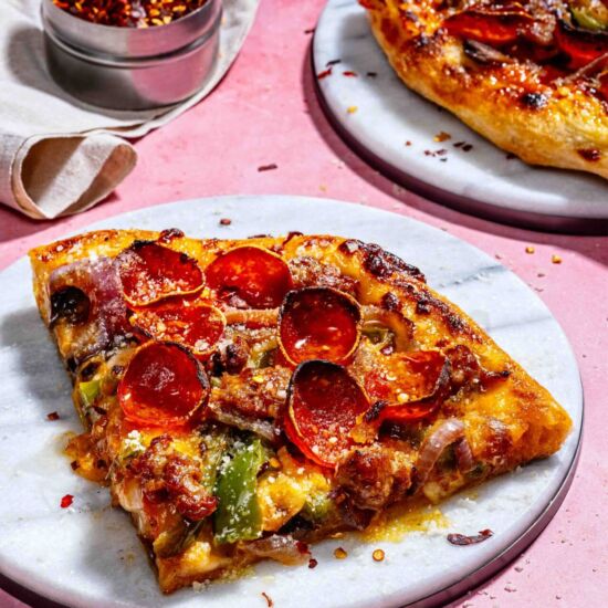 Supreme Delight Pizza - Recipe photo by coolfooddude