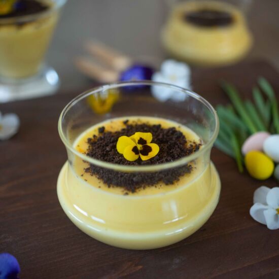 Spring Orange Custard - Recipe photo by culinaryginger