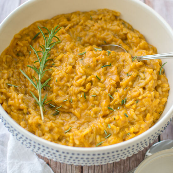 Sweet Potato Risotto - Recipe photo by pantrytotable