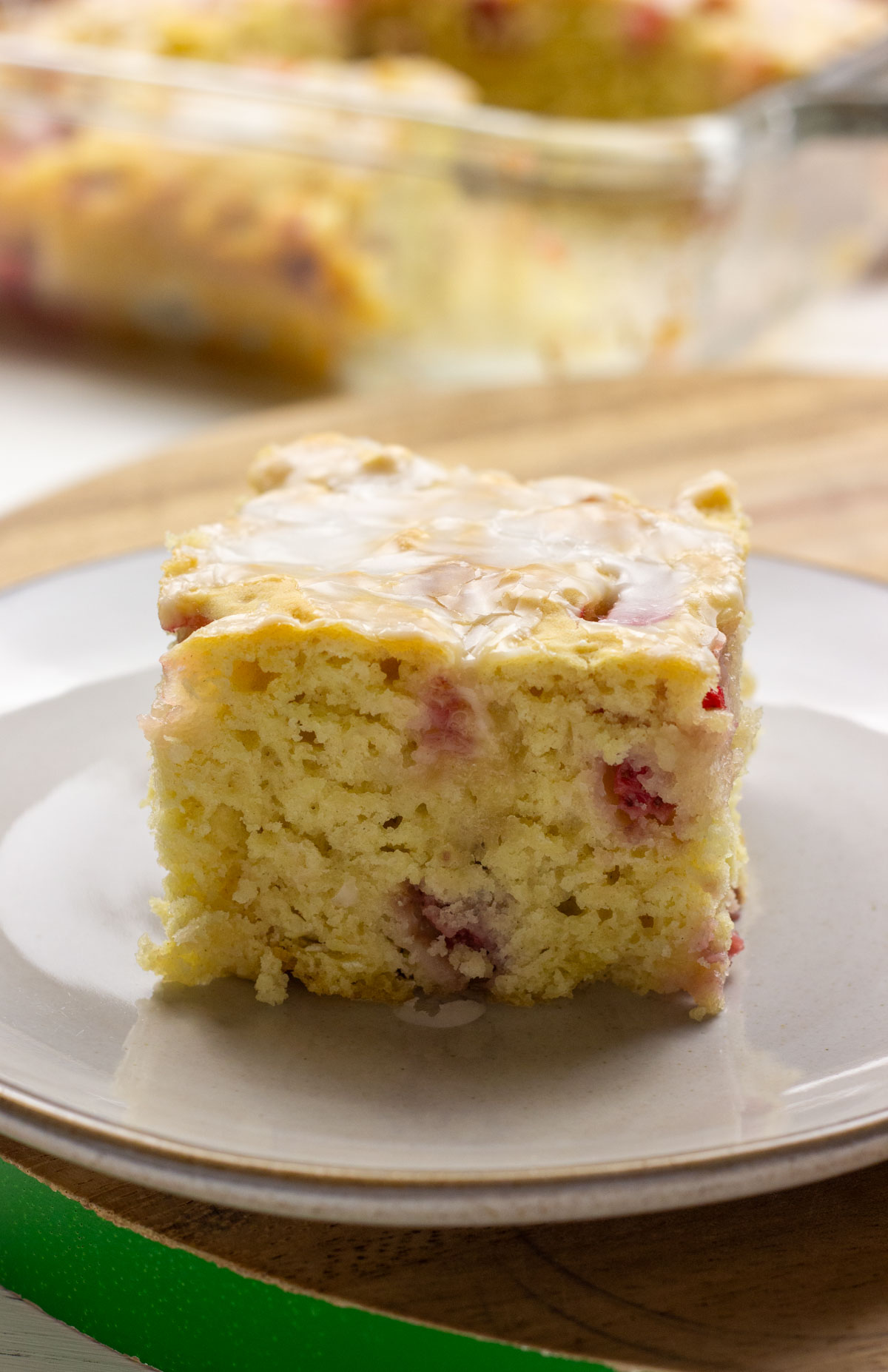 Strawberry Butter Swim Biscuits - Recipe photo by Wee Little Vegans