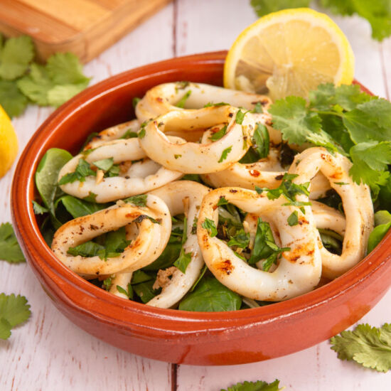 Grilled Calamari Rings - Recipe photo by thetastychilli