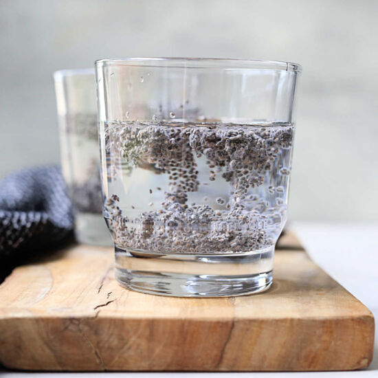 Chia Water - Recipe photo by Delightful Mom Food