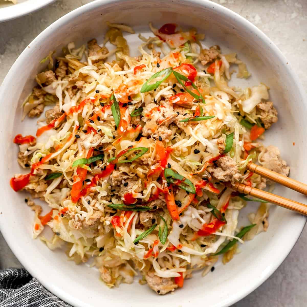 Chicken Egg Roll in a Bowl - Recipe photo by Easy Chicken Recipes