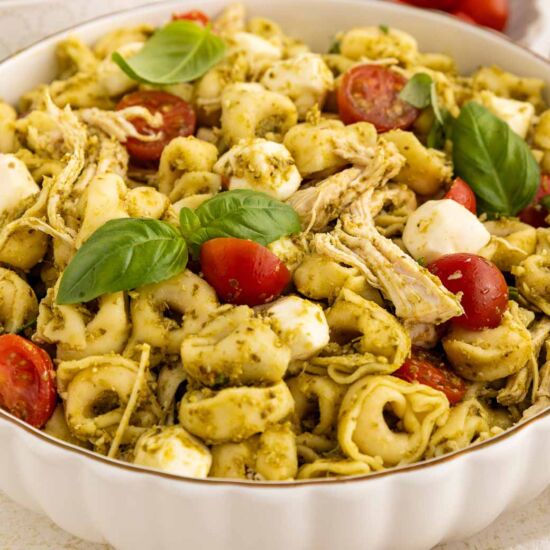 Chicken Pesto Pasta Salad - Recipe photo by pumpkinnspice