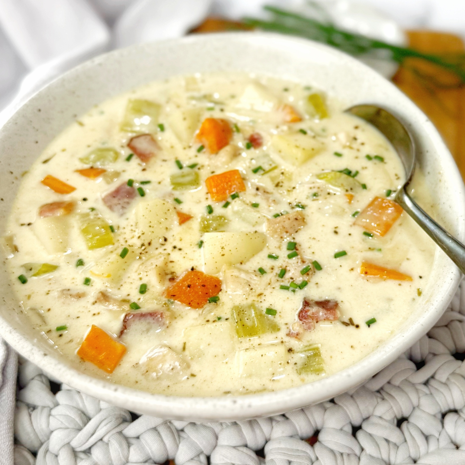 Chicken Potato Soup - Recipe photo by chef not required