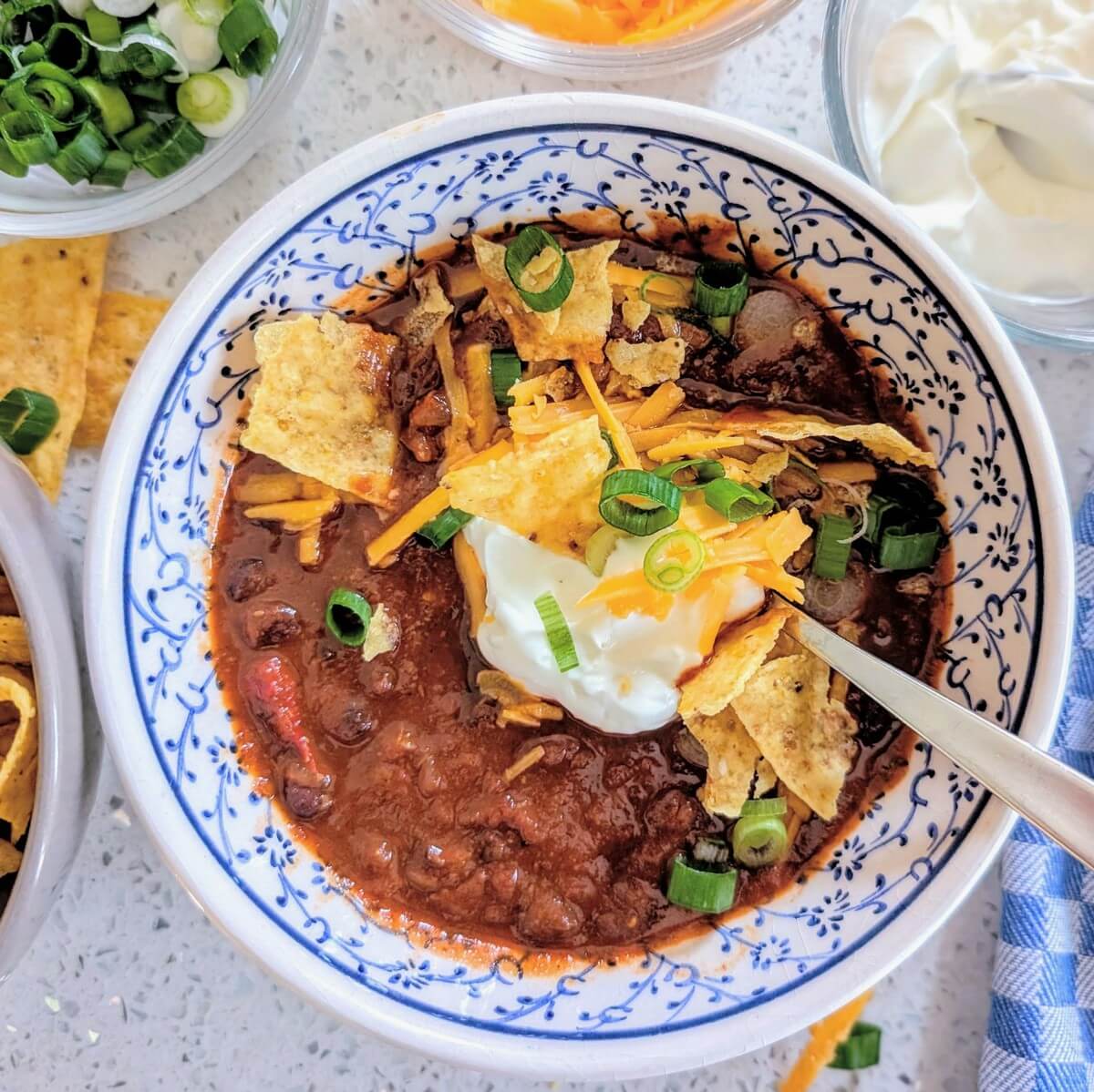 Chunky Beef Chili Con Carne - Recipe photo by One Creative Cook