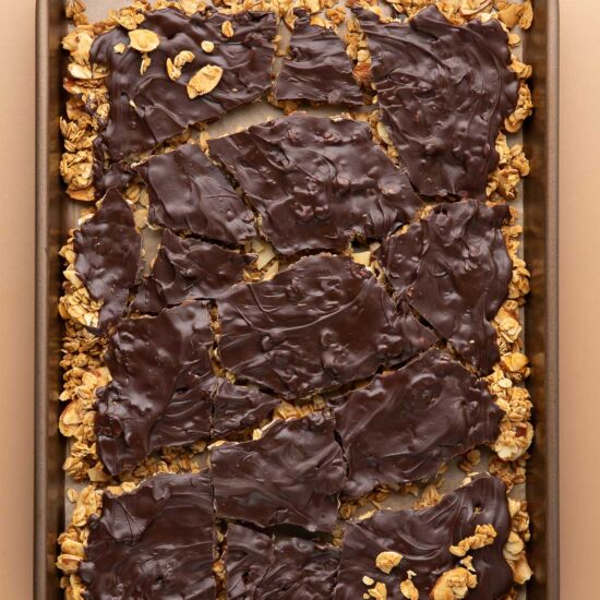 Granola Bark - Recipe photo by peasandcrayons