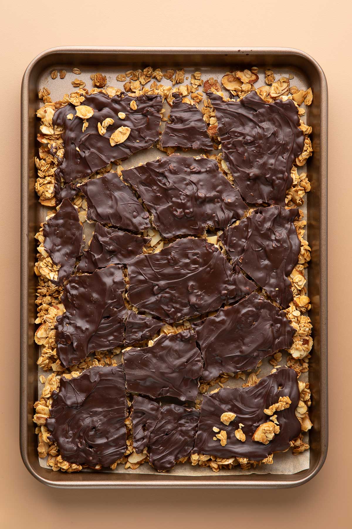 Granola Bark - Recipe photo by peasandcrayons