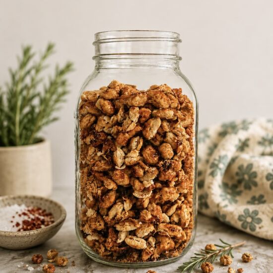 Crispy Roasted White Beans - Recipe photo by Hip Hip Gourmet