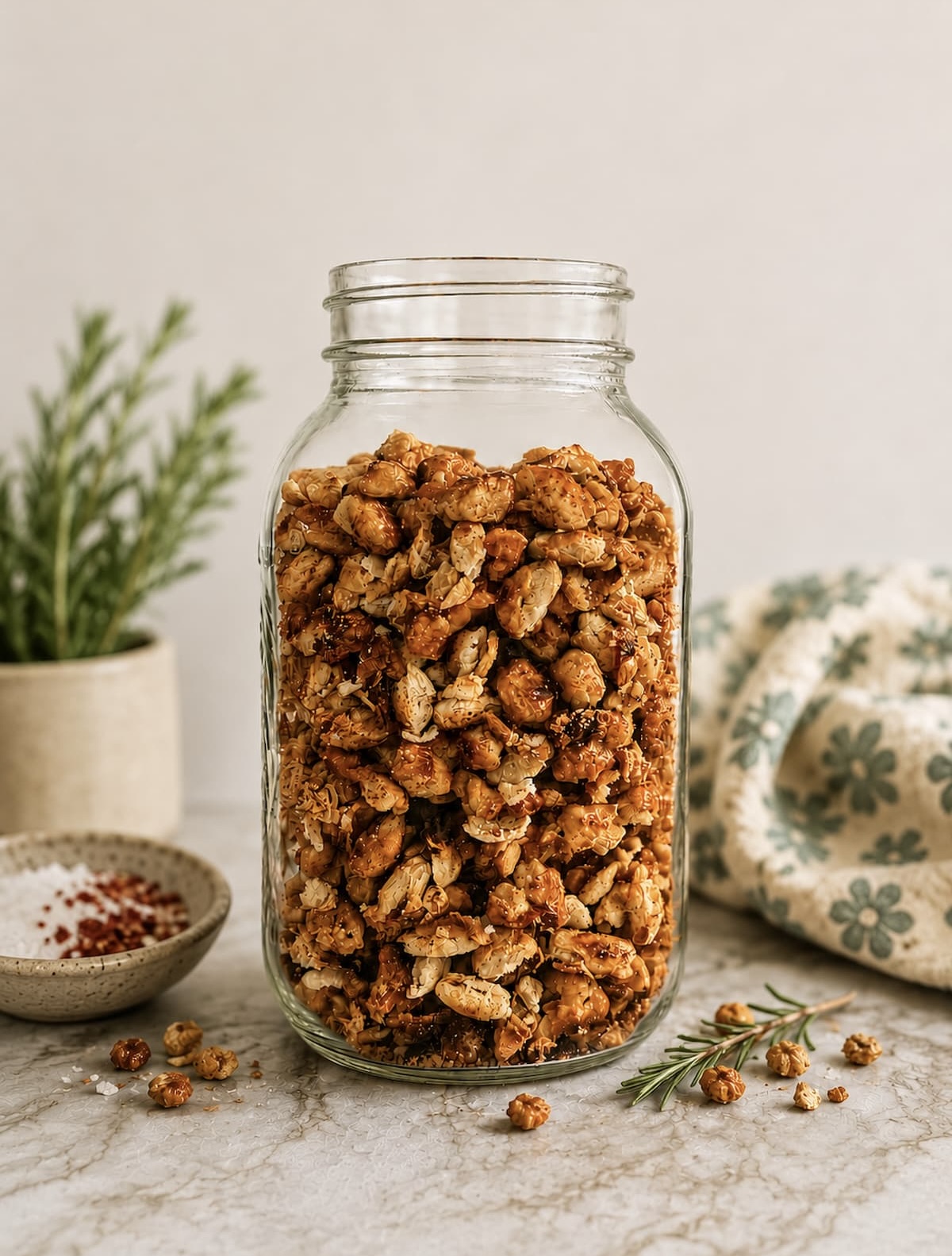 Crispy Roasted White Beans - Recipe photo by Hip Hip Gourmet